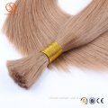 Top quality best selling products 100% unprocessed full cuticle virgin remy blond Brazilian human hair bulk